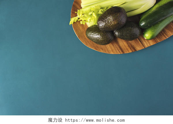 简约创意健康饮食宣传背景图片